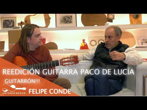 REEDICIÓN DE LA GUITARRA PACO DE LUCÍA (FELIPE CONDE)