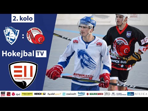 Highlights 2. kolo Extraligy hokejbalu | HBC Pardubice  vs. TJ Snack Dobřany | 11.9. 2021