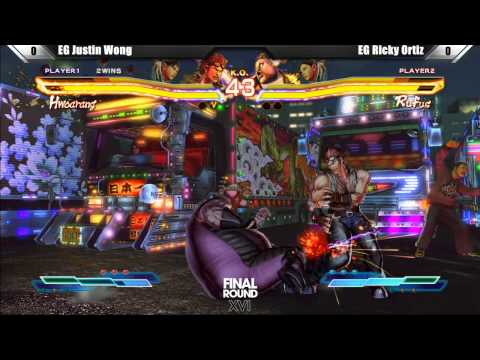 SfxT 2013 Top 8 - EG Justin Wong vs EG Ricky Ortiz - Final Round XVI Tournament