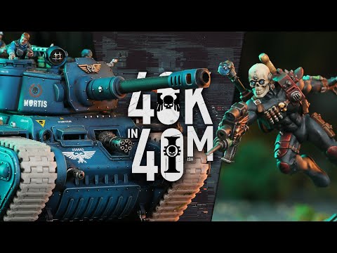 A Question of Loyalty! - Guard vs Imperial Agents 40k in 40m Warhammer battle
