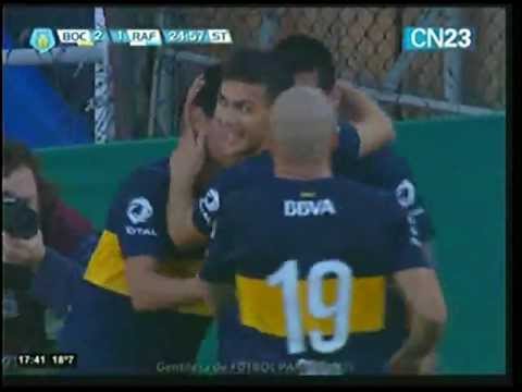 Boca juniors vs Rafaela (2-1) Segundo Golazo de Lucas Viatri (02/09/2012)