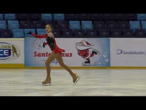 2017 Santa Claus Cup : Bristena PRODEA(ROU) - FS JUNIOR LADIES, Free skating