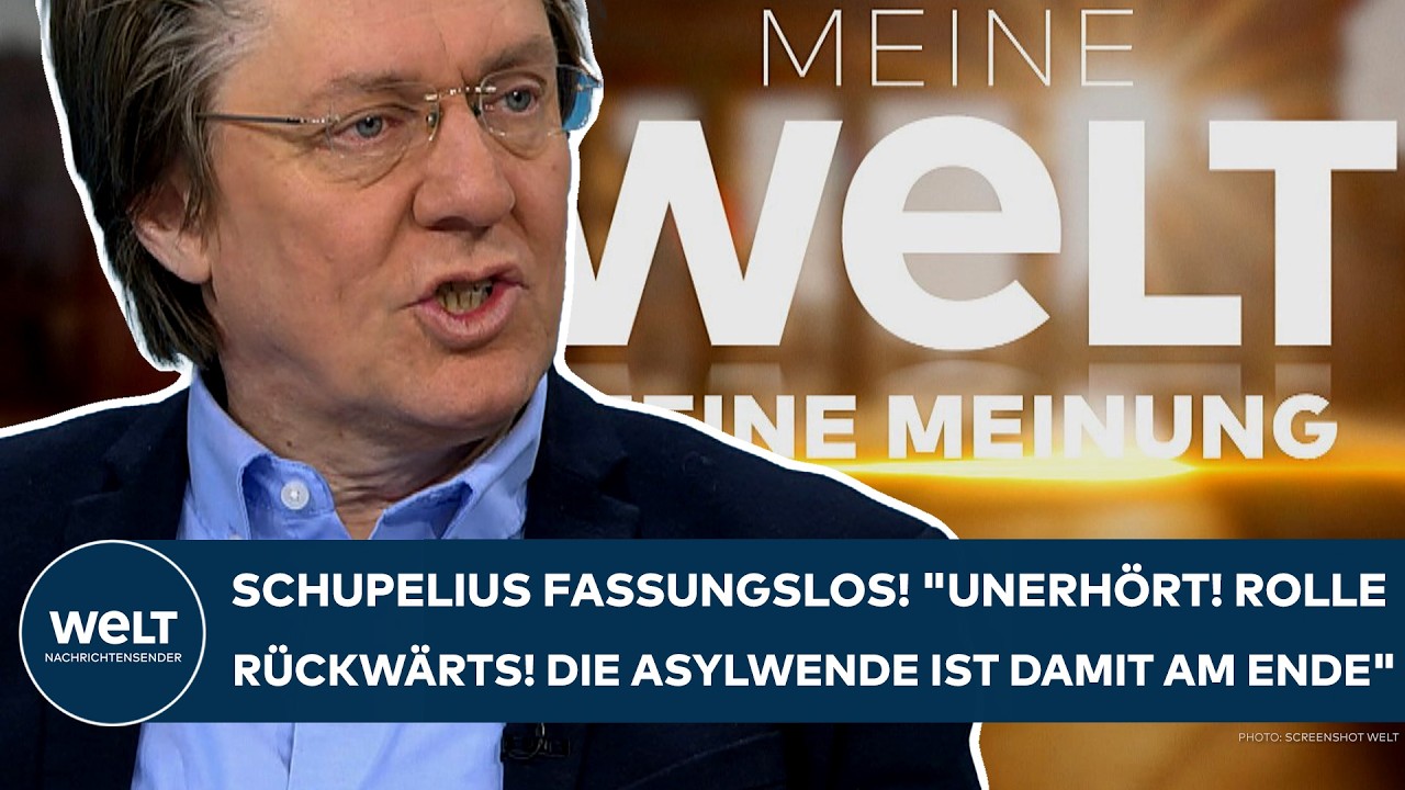 DEUTSCHLAND: Schupelius fassungslos! "Unerhört! Rolle rückwärts! Die Asylwende ist damit am Ende!"