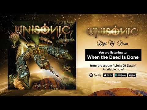 Unisonic "When the Deed is Done" Official Full Song Stream - Album "Light Of Dawn" OUT NOW!