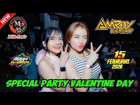 "SPECIAL PARTY VALENTINE DAY" DJ AMROY 15 FEBRUARI 2026 FULL BASS || MP CLUB PEKANBARU #djviral