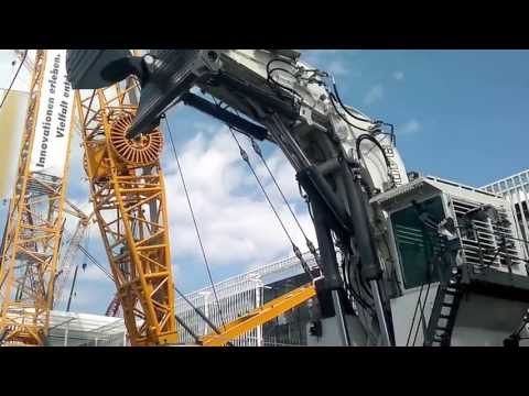BAUMA 2013 LIEBHERR 9400 T 264 Pokaz mocy.