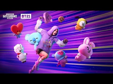 Tomorrow’s UNIVERSTAR BT21 has landed!✨ (w/ Battlegrounds Mobile)