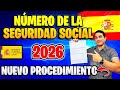 💻 CÓMO SOLICITAR EL NÚMERO DE LA SEGURIDAD SOCIAL POR INTERNET en 5 MINUTOS (2026)