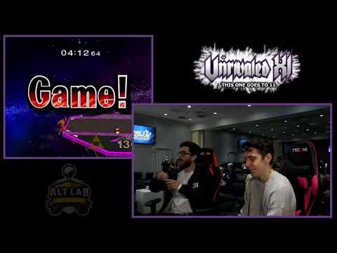 Unrivaled XI Melee - PG Plup (Sheik) vs Gahtzu (Falcon) - Winners Finals