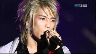 [HD]061020 TVXQ - Holding back the tears (그리고) live @ 3rd Album Showcase