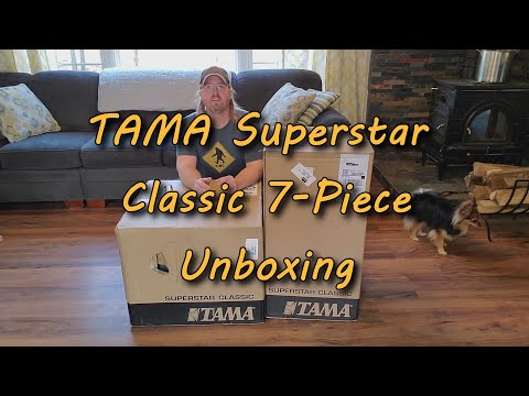 TAMA Superstar Classic 7-Piece | Unboxing