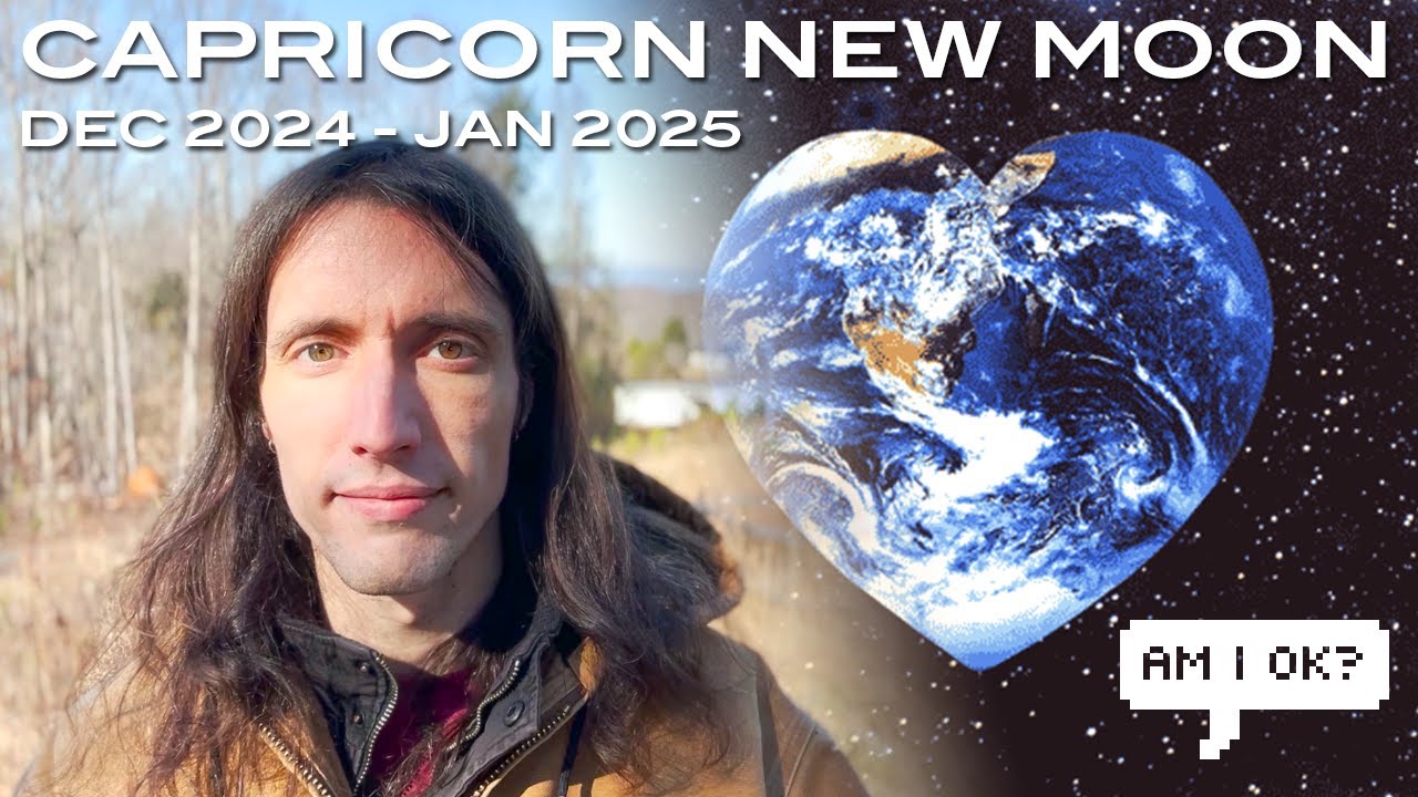Capricorn New Moon December 2024 - Closing Out the Year! Withdrawing From the World While Performing