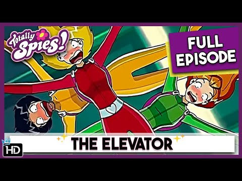 Elevator Emergency for the Spies | Totally Spies | Season 2 Episode 22