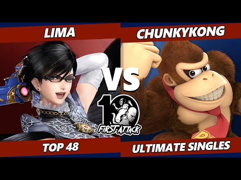 First Attack 2022  - Lima (Bayonetta) Vs. ChunkyKong (Donkey Kong) Smash Ultimate Tournament