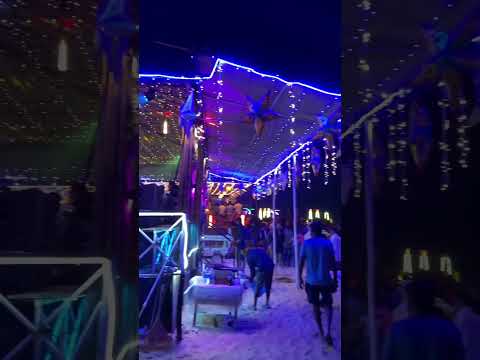 Goa Night Life | Best Goa Beach Party #shorts #goa #goanewyear #travel #goaparty #bagabeach