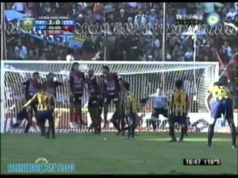 Patronato 1 - Rosario Central 0 - Fecha 36 - Resumen