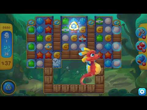 [FISHDOM Walkthrough] Level 6480 (Qua màn - Fishdom)