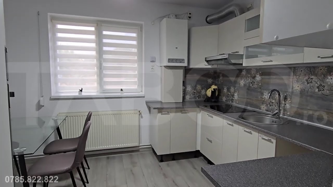 Apartament decomandat 57 mpu cu 2 parcari si gradina in Lazaret Sibiu - Video