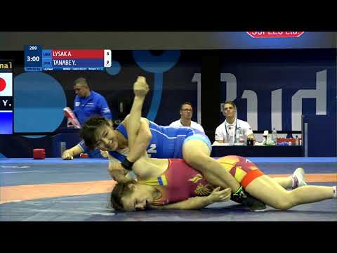 1/4 WW - 59 kg: A. LYSAK (UKR) v. Y. TANABE (JPN)