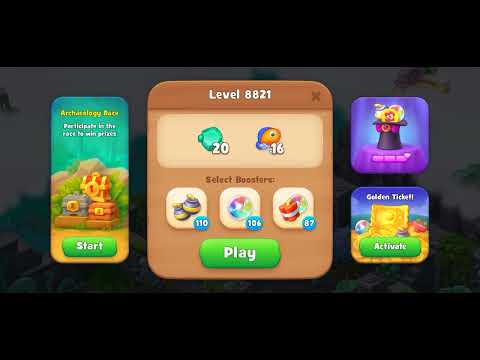 Successful Attempt - Stage 8821 - Gardenascapes