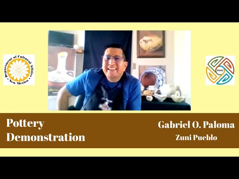 Native Pottery Demonstration with Gabriel O. Paloma (Zuni Pueblo)