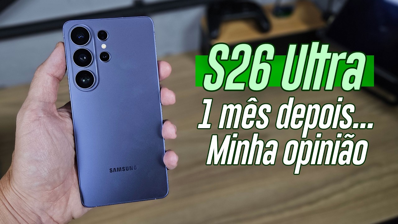 Miniatura da avaliação em vídeo de Smartphone Samsung Galaxy S26 Ultra 5G 1TB 16GB RAM 6.9 Polegadas