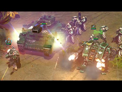 Astartes Mod 2021: New Istvaan: Dark Angels vs Imperial Fists - WH 40K: Dawn Of War 2: Retribution