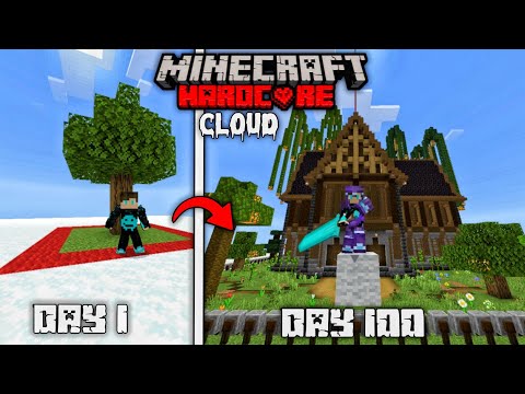 Surviving on CLOUD for 100 days in Minecraft 1.20!!!