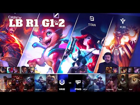 PNG vs VKE - Game 2 | Day 4 LoL Worlds 2024 Play-Ins | paiN Gaming vs Viking Esports G2 Full