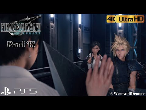 Final Fantasy VII Remake Part 15 | 4K60FPS PS5 Full Gameplay Walkthrough