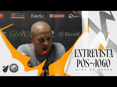 Post-match interview | Athletico Paranaense vs. Operário Ferroviário - Campeonato Paranaense