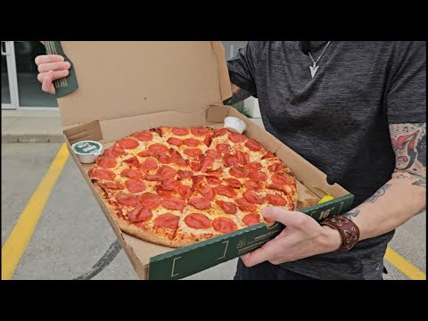 Papa Johns Shaq-a-Roni Pizza
