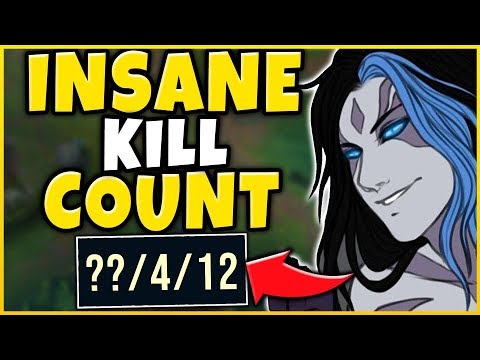 #1 KAYN WORLD MOST KILLS IN ONE GAME (INSANE MASSACRE) - League of Legends