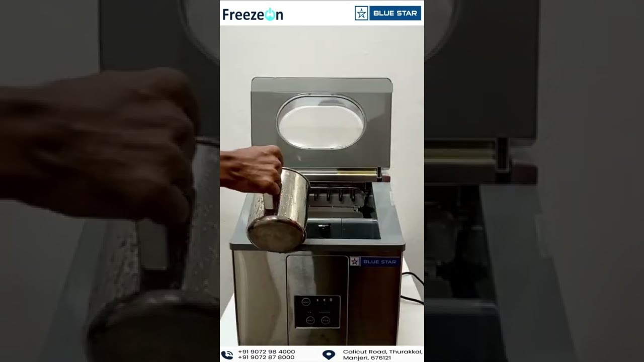 Watch video 15 KG BULLET ICE MAKING MACHINE WORKING Now 15 KG BULLET ICE MAKING MACHINE WORKING