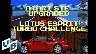 Let's Play Atari STE Upgraded Lotus Esprit Turbo Challenge (2021)