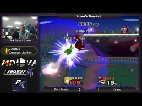 SPM01: Singles - Coney (Wario) vs. Pink Fresh (Lucas)
