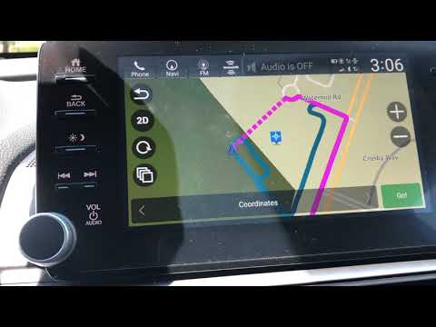 2019-2022 Honda Accord Hybrid Touring: Garmin based Navigation System Video