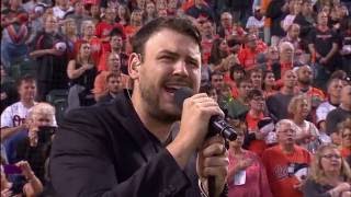 Cody Purvis "National Anthem" - Baltimore Orioles @ Camden Yards 9-24-16