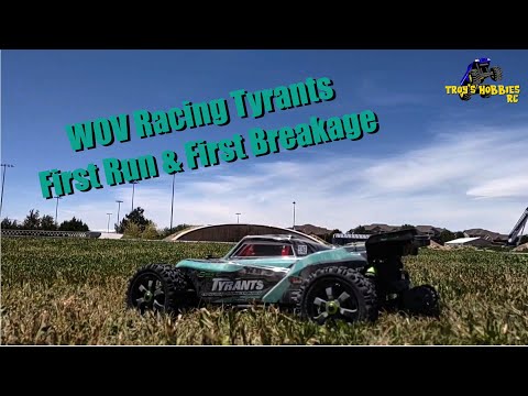 WOV Racing Tyrants 1:9 Scale Monster Buggy: First Run (& First Breakage)