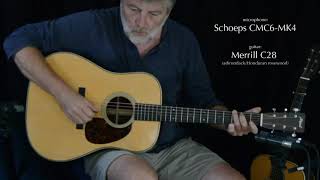 Video thumbnail for microphone comparison: Neumann KM84 vs. Schoeps MK4 on acoustic guitar by Robert Hasleder