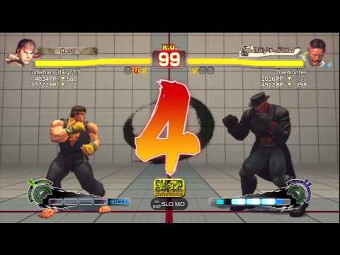 umehara_daigo13 (Ryu) Vs Daemontes (Dudley) SSF4 AE Ranked Matches - PSN