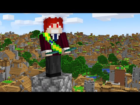 EU CONSTRUÍ UMA CASA PARA CADA ALDEÃO DO MINECRAFT