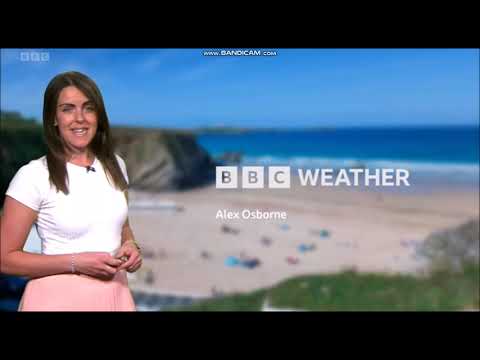 [HD] Alex Osbourne BBC ONE Spotlight weather August 16th 2023 - 60 fps