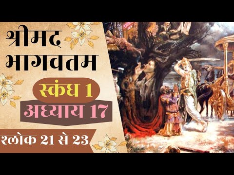 राजा परीक्षित ने धर्म से क्या कहा | Bhagavatam 1.17.21 से 23 तक