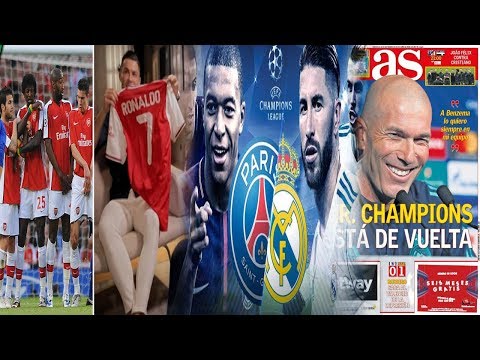 MC Ronaldo oo Number 7 Arsenal uxertay Jabkii Liver & Hooyada Champions league oo ciyaareysa