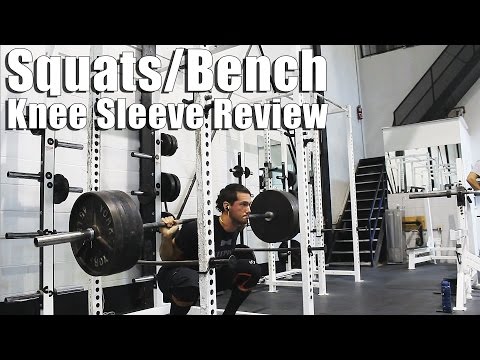 Squats and Bench Press | RipToned Knee Sleeves Review