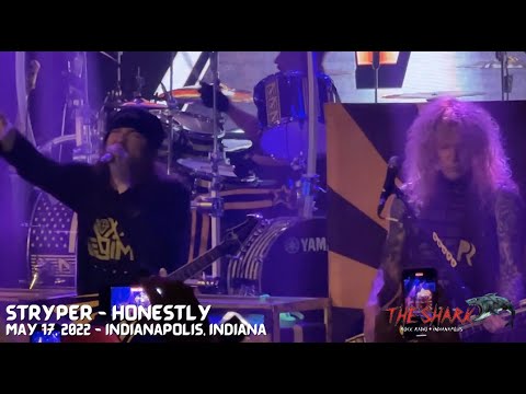 Stryper performing Honestly on May 17, 2022 at The Vogue in Indianapolis, IN