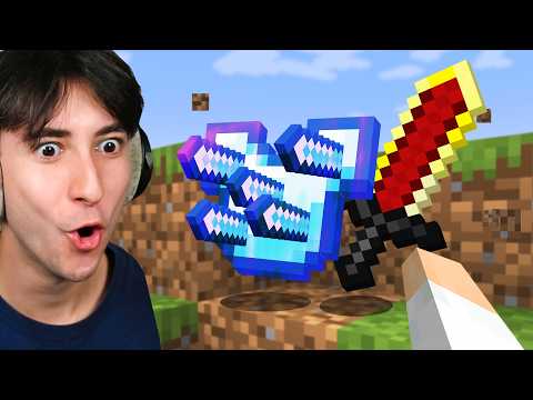 Minecraft But Every Drop is a Sword!