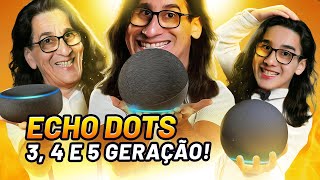 Vai comprar uma Echo dot? Entenda as diferenças entre as 3 gerações!