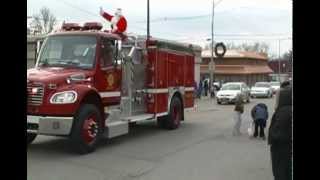 preview picture of video 'Christmas Parade in Winslow Indiana 2012 dec 01'